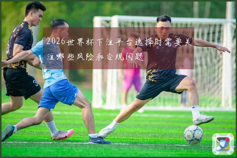 2026世界杯下注平台选择时需要关注哪些风险和合规问题